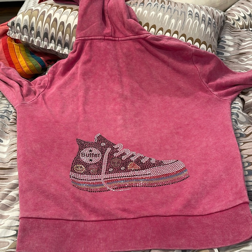 BUTTER zip up sz XL